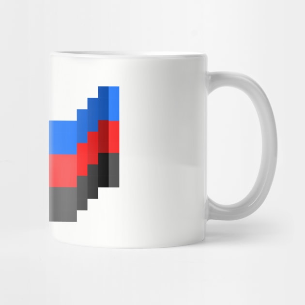 Pixel Poly Pride Flag by traditionation